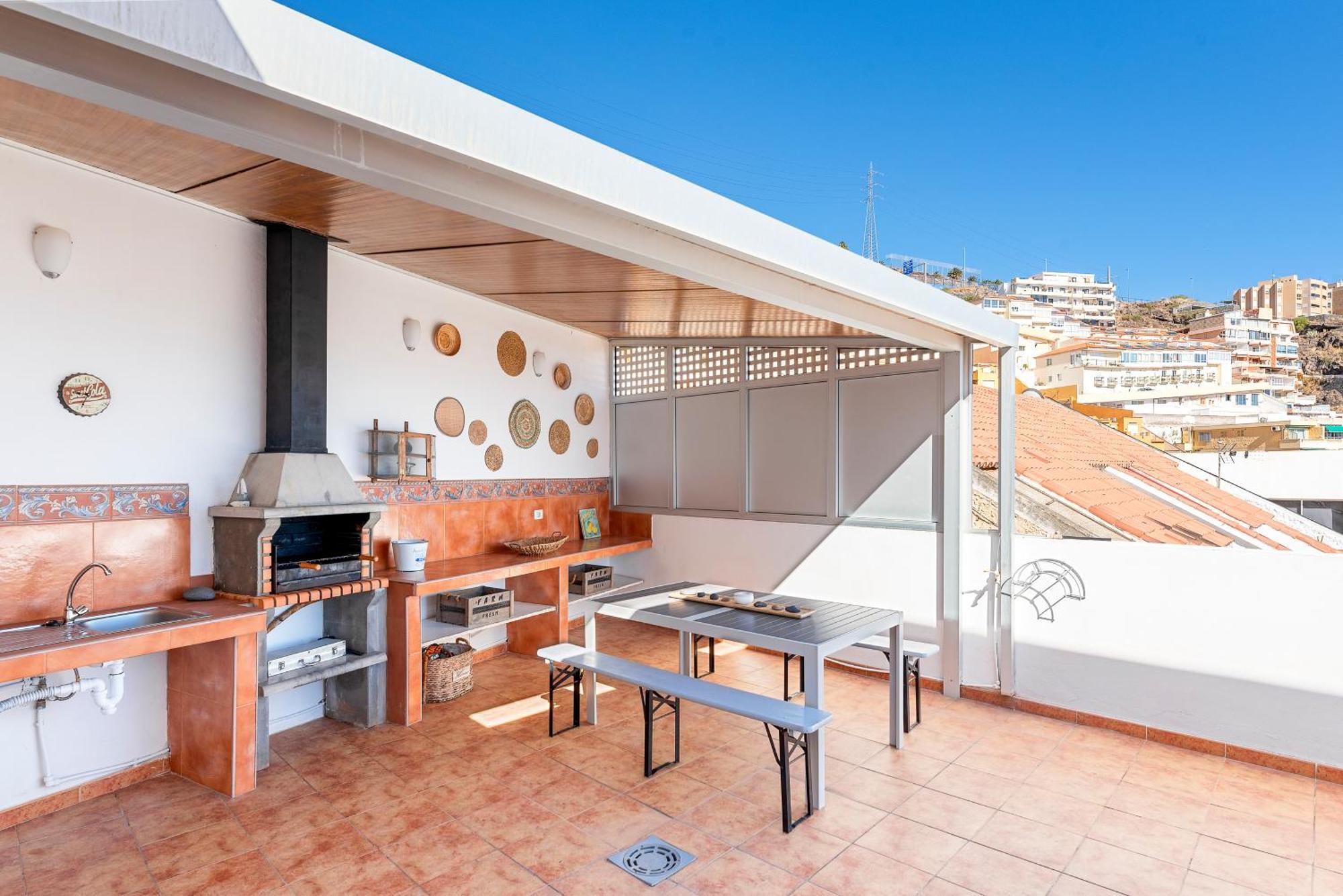 Boutique Apartment With Bbq Terrace And Ocean Views Tabaiba Luaran gambar