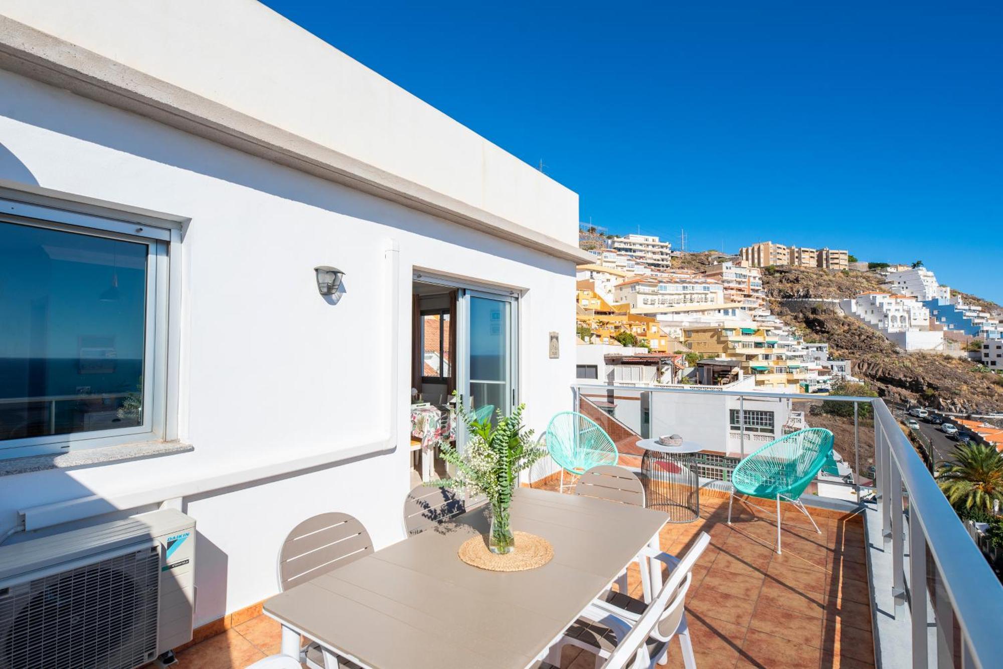 Boutique Apartment With Bbq Terrace And Ocean Views Tabaiba Luaran gambar